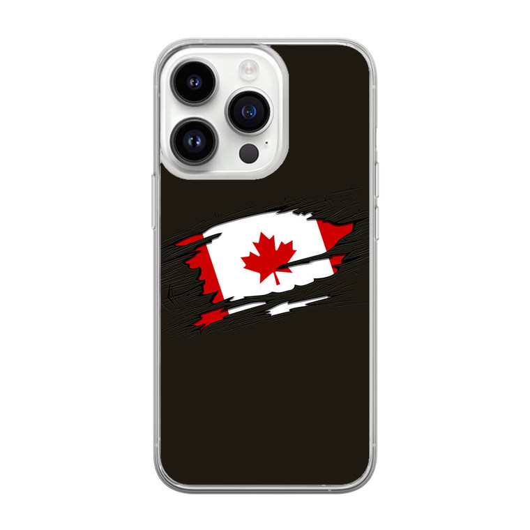 Canadian Flag iPhone 14 Pro Max Case