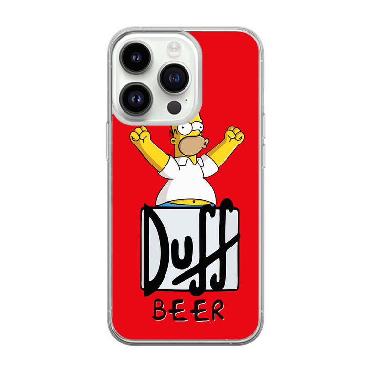 Homer Love Duff iPhone 14 Pro Max Case