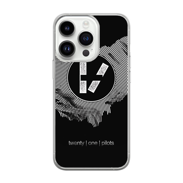 Twenty One Pilots Monocrome Logo iPhone 14 Pro Max Case