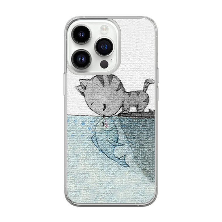 cat fish iPhone 14 Pro Max Case