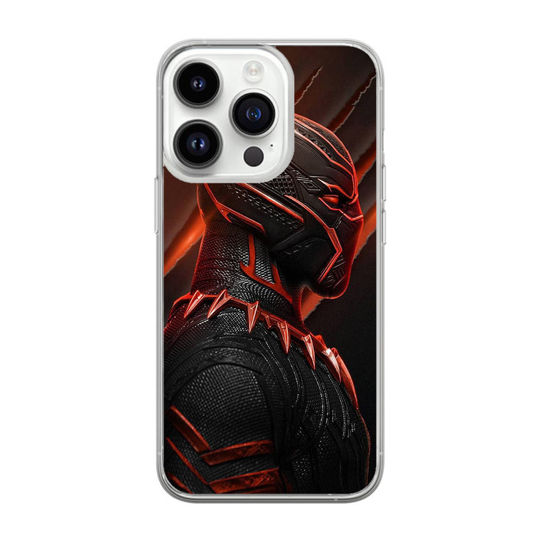 Black Panther Red Mask Poster iPhone 14 Pro Max Case
