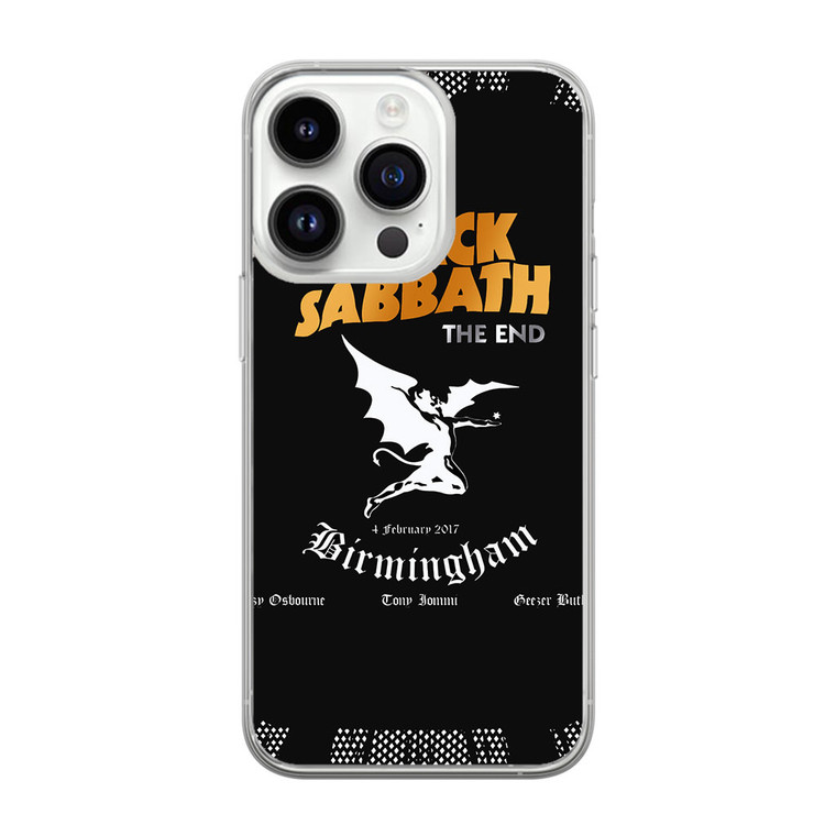 Black Sabbath The End Live Birmingham iPhone 14 Pro Max Case