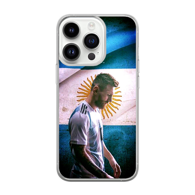 Lionel Messi Argentina Team iPhone 14 Pro Max Case