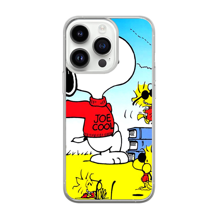 Snoopy Chibi iPhone 14 Pro Max Case