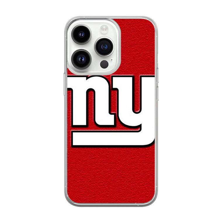 NY Giants Football Red iPhone 14 Pro Max Case