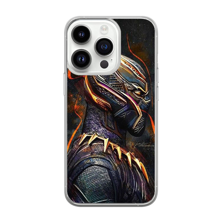 Black Panther Heroes Poster iPhone 14 Pro Max Case