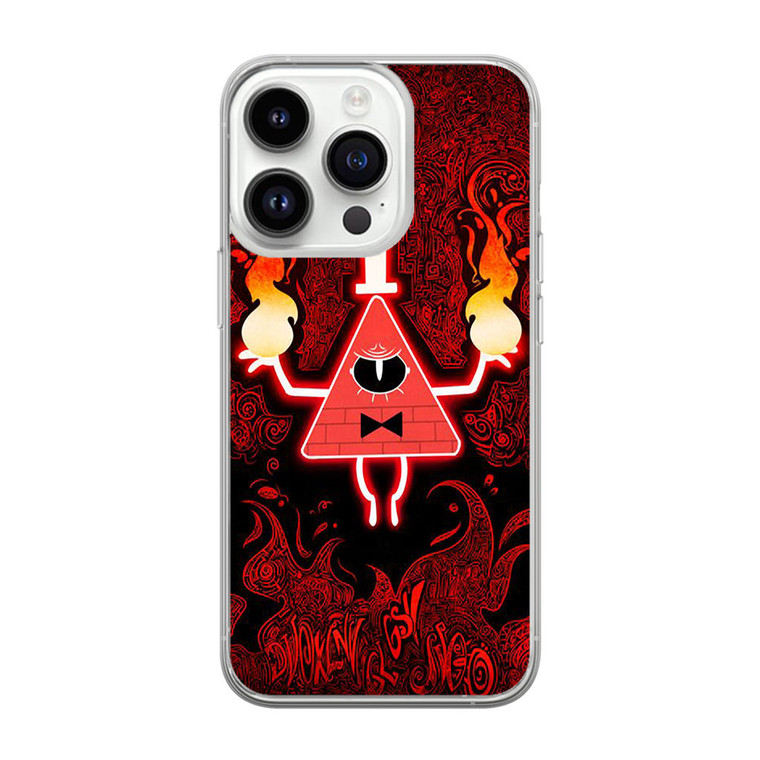 Gravity Falls Bill Cipher Angry iPhone 14 Pro Max Case