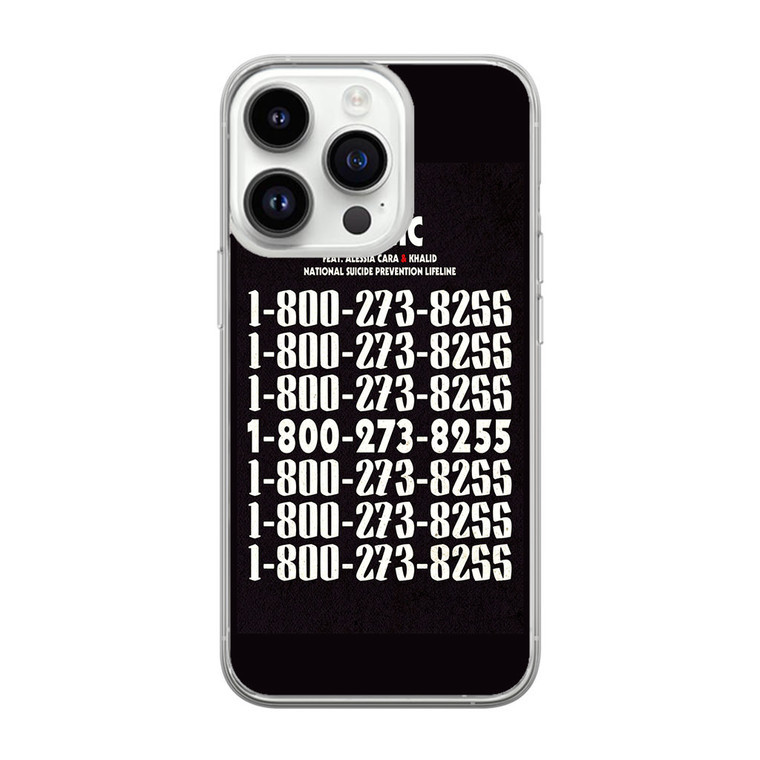 Logic 1-800-273-8255 iPhone 14 Pro Max Case