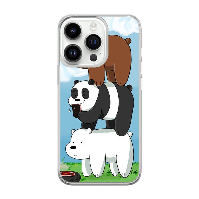 We Bare Bears Grizz iPhone 14 Pro Max Case