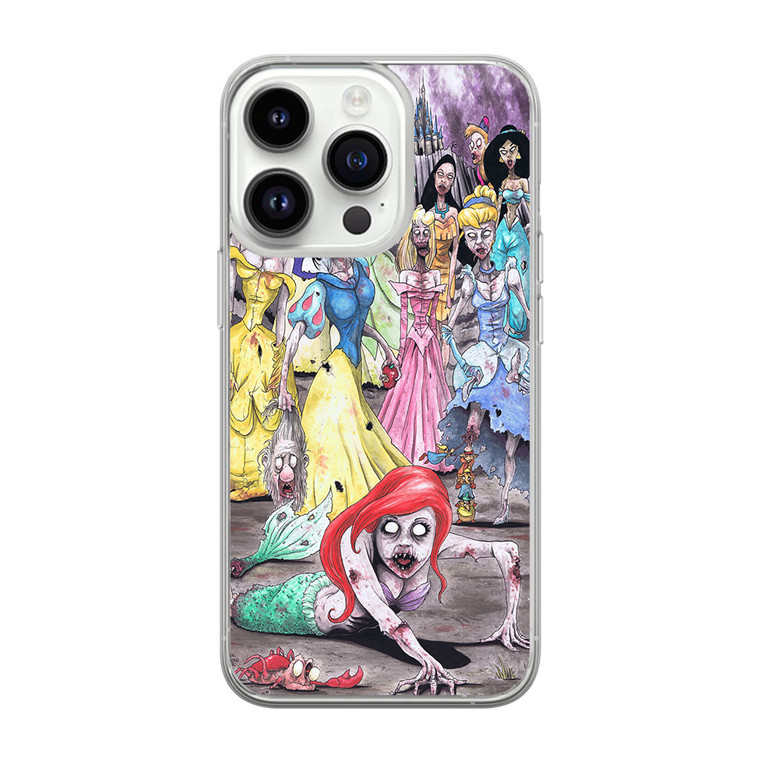 All Princess Disney Zombie iPhone 14 Pro Max Case