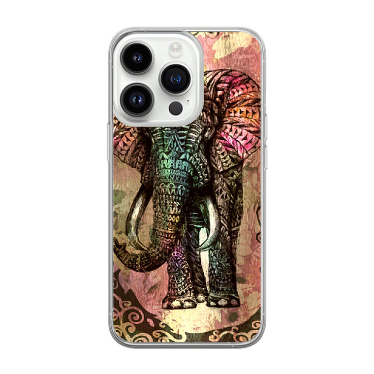 Tribal Elephant iPhone 14 Pro Max Case