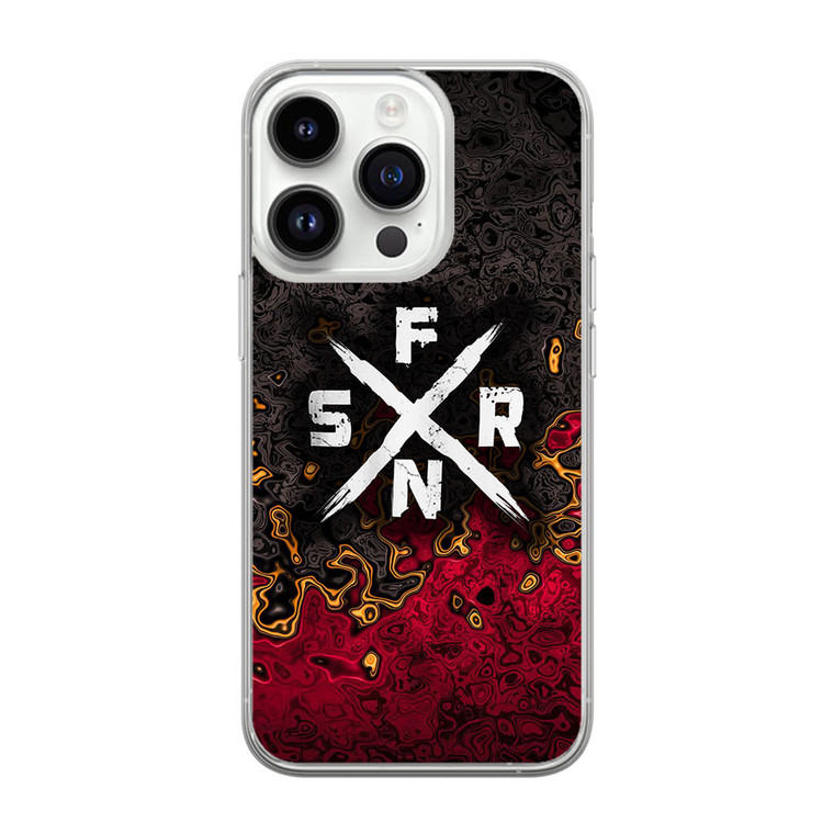 WWE Seth Rollins SFNR Logo iPhone 14 Pro Max Case