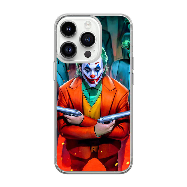 Cartoon Comic Joker iPhone 14 Pro Max Case