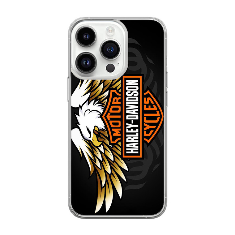 Harley Davidson Eagle Logo iPhone 14 Pro Max Case