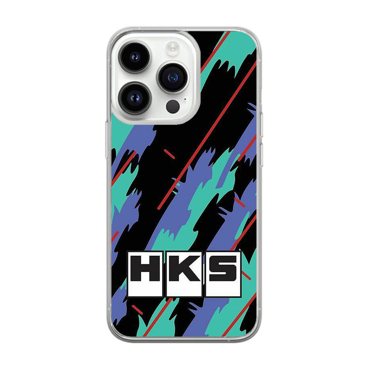 HKS Retro Pattern iPhone 14 Pro Max Case