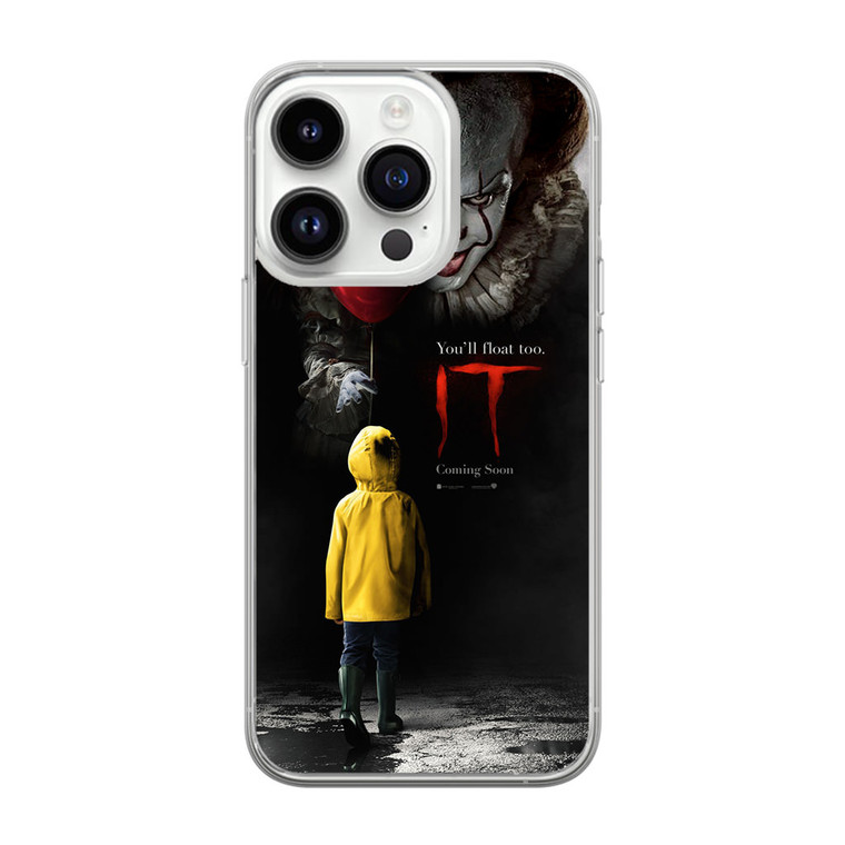 IT 2017 Pennywise Clown Stephen King iPhone 14 Pro Max Case