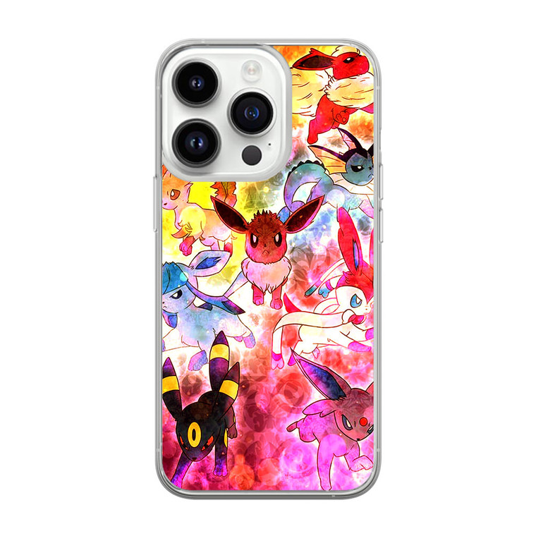 Pokemon Eevee Collage iPhone 14 Pro Max Case
