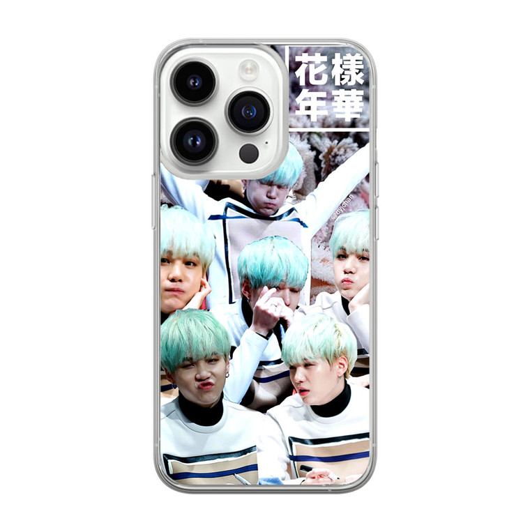 BTS Suga Collage iPhone 14 Pro Max Case