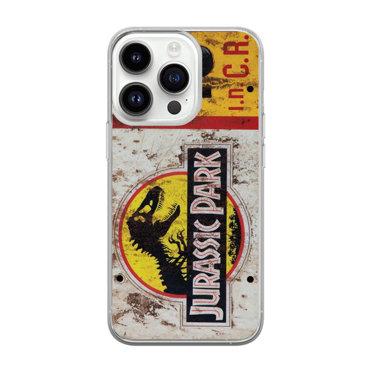 Jurassic Park Jeep License Number 10 iPhone 14 Pro Max Case