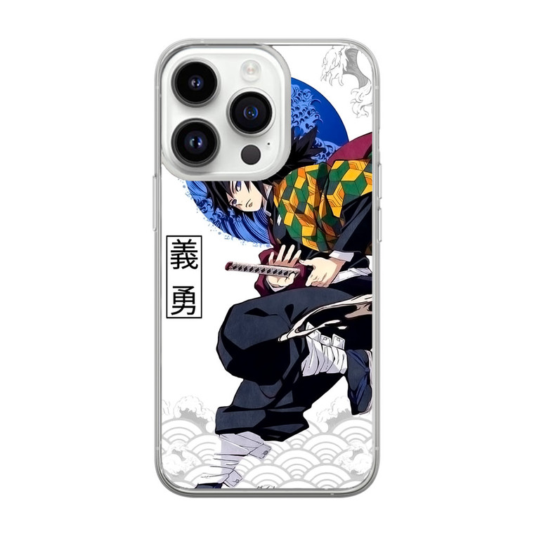 Demon Slayer Giyu Tomioka iPhone 14 Pro Max Case