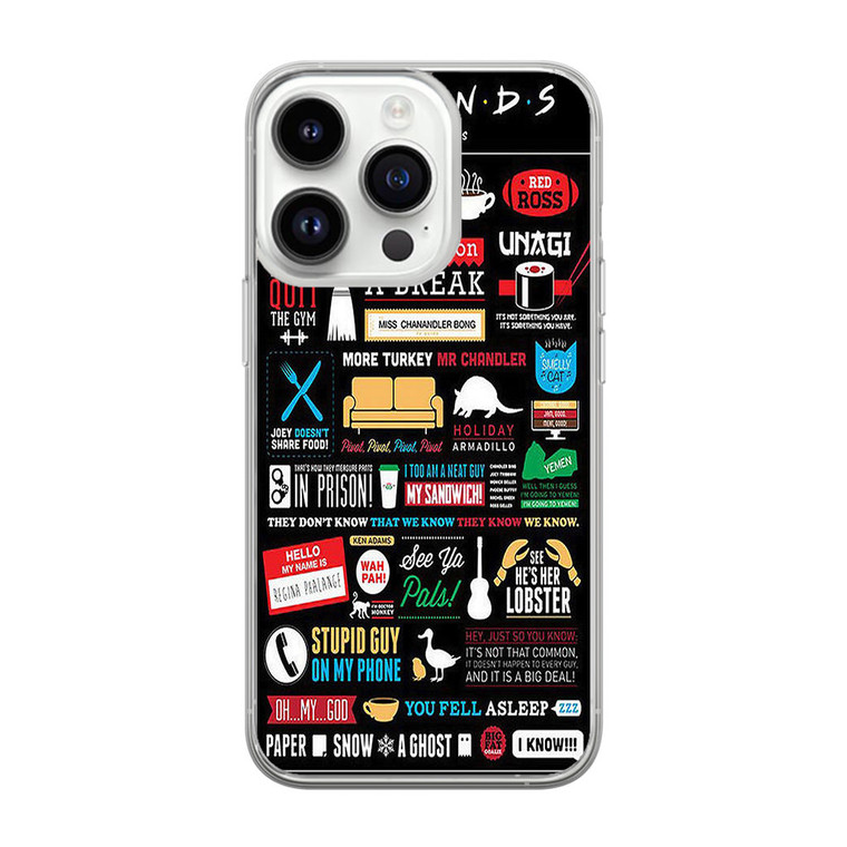 Friends TV Show iPhone 14 Pro Max Case