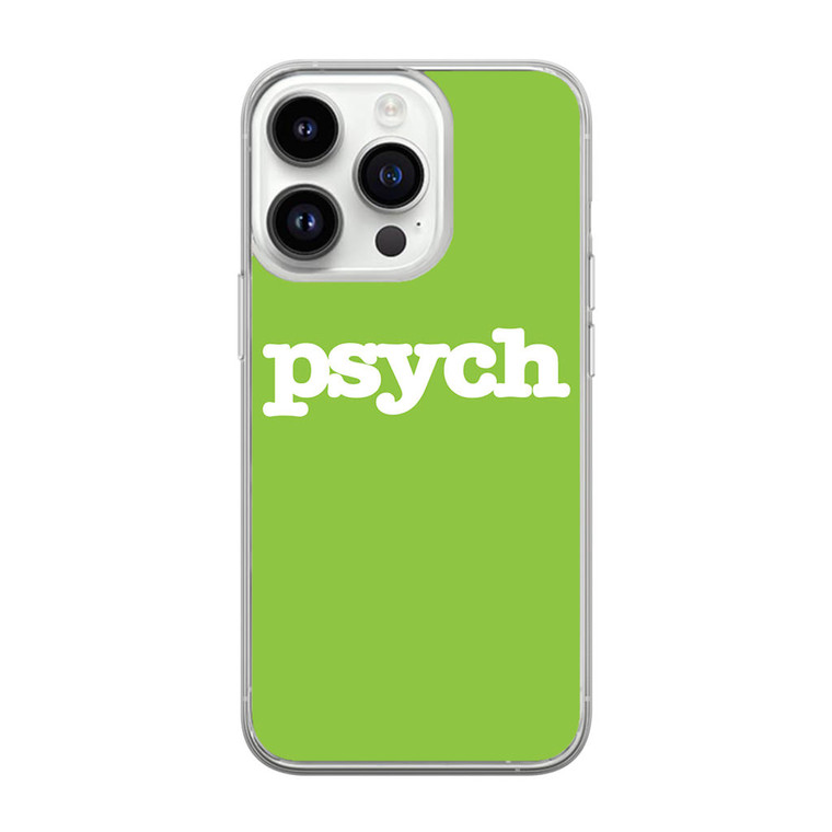 Psych iPhone 14 Pro Max Case
