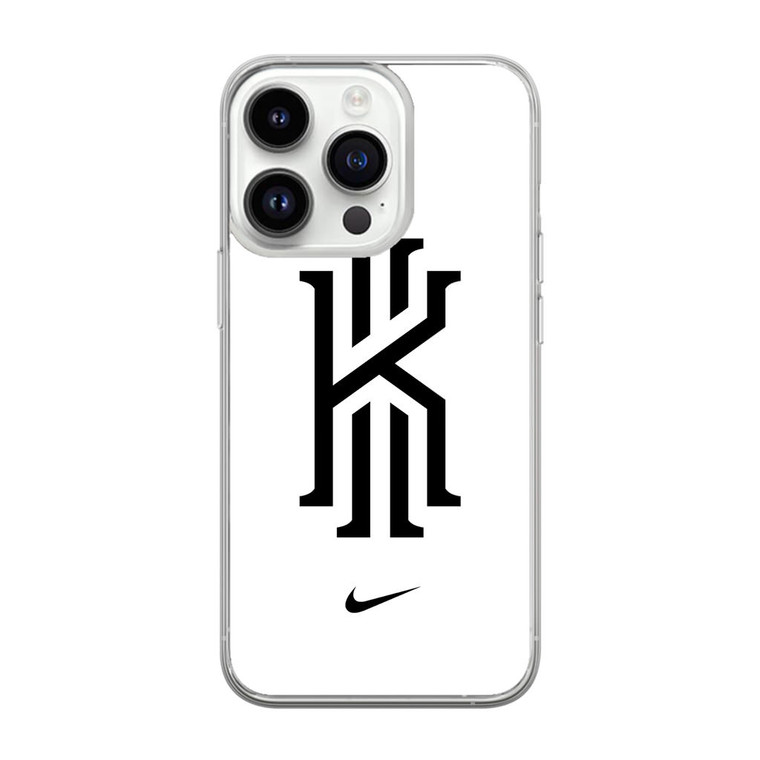 Kyrie Irving Nike Logo White1 iPhone 14 Pro Max Case