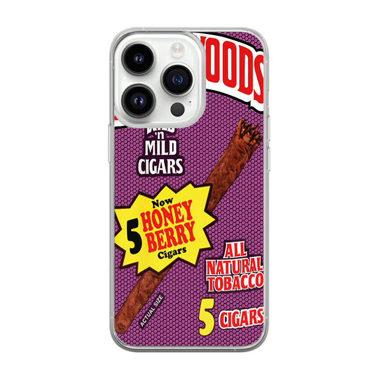 Backwoods Honey Berry Cigars iPhone 14 Pro Max Case