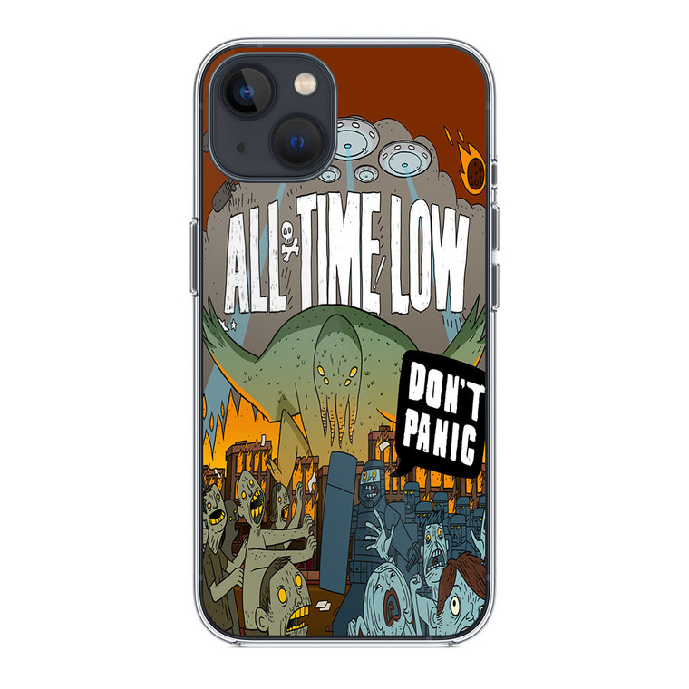 All Time Low Don't Panic iPhone 14 Plus Case