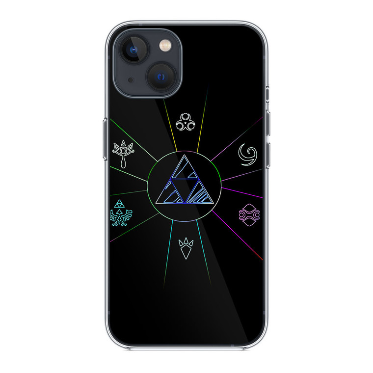 Zelda Logos iPhone 14 Plus Case