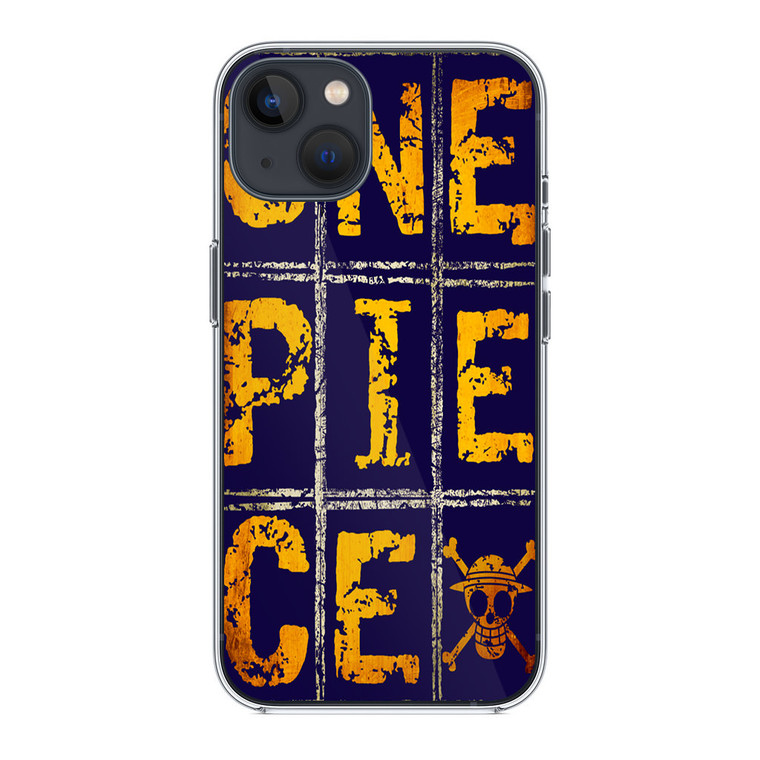 One Piece Word iPhone 14 Plus Case