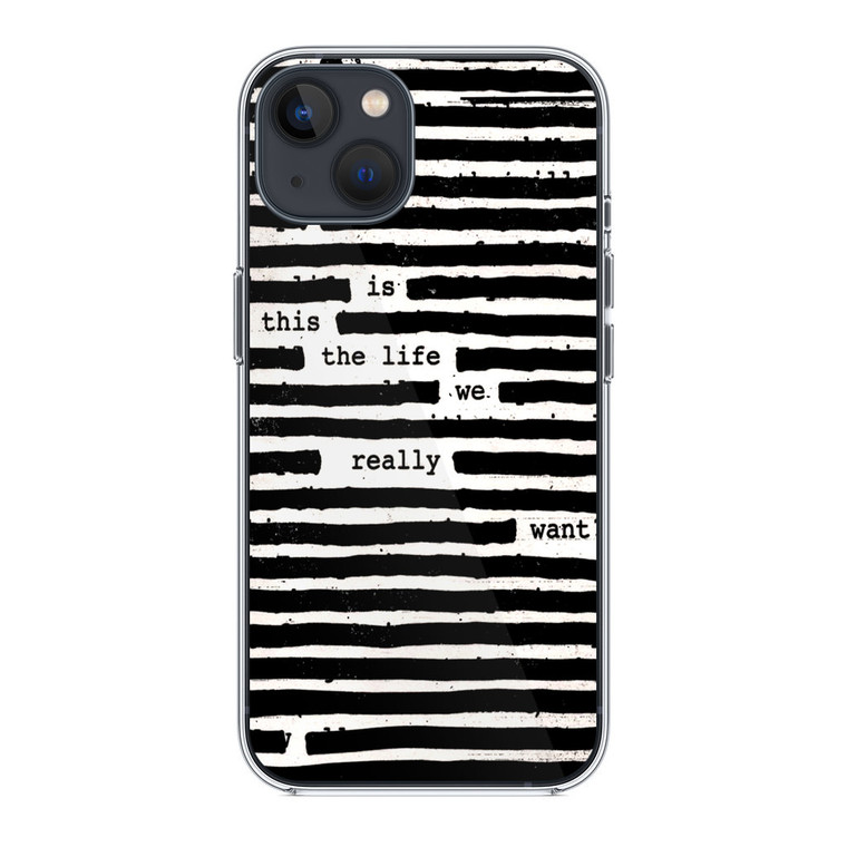 Roger Waters Is This the Life We Really Want iPhone 14 Plus Case