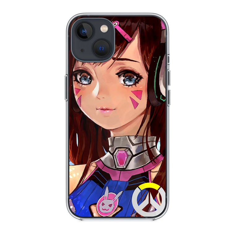 Dva Overwatch Painting iPhone 14 Plus Case