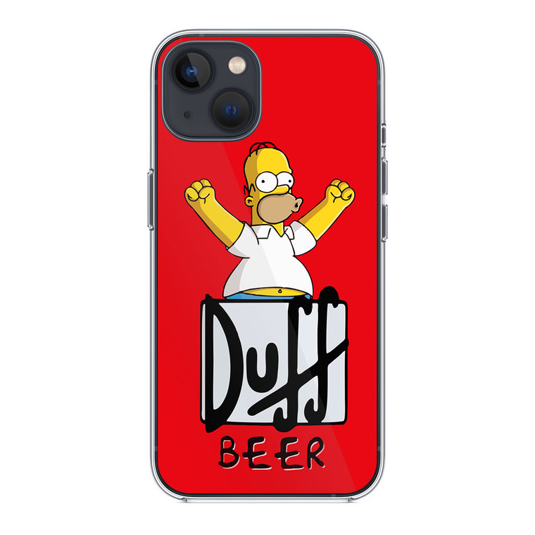 Homer Love Duff iPhone 14 Plus Case