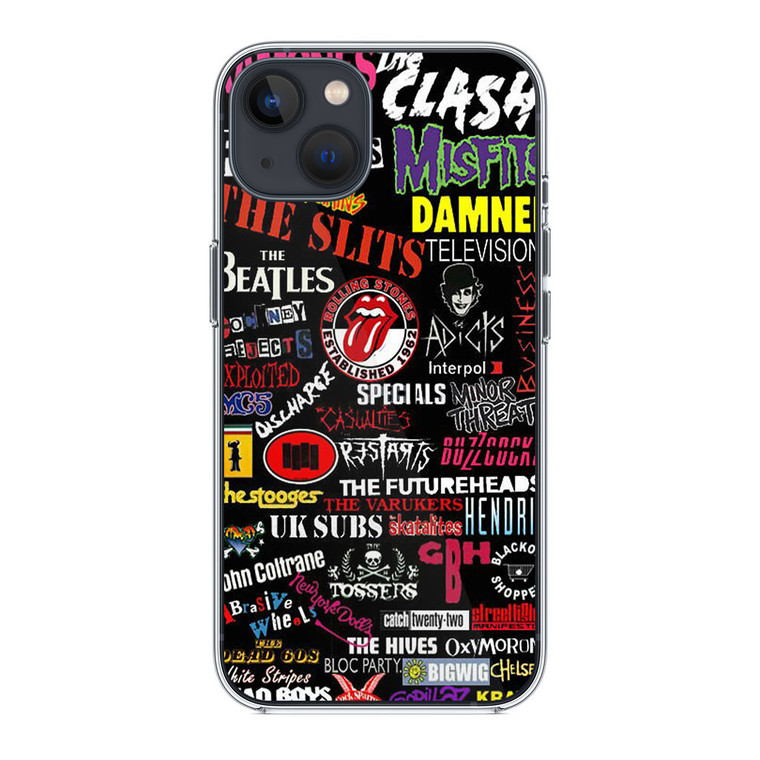 All Band Logo iPhone 14 Plus Case