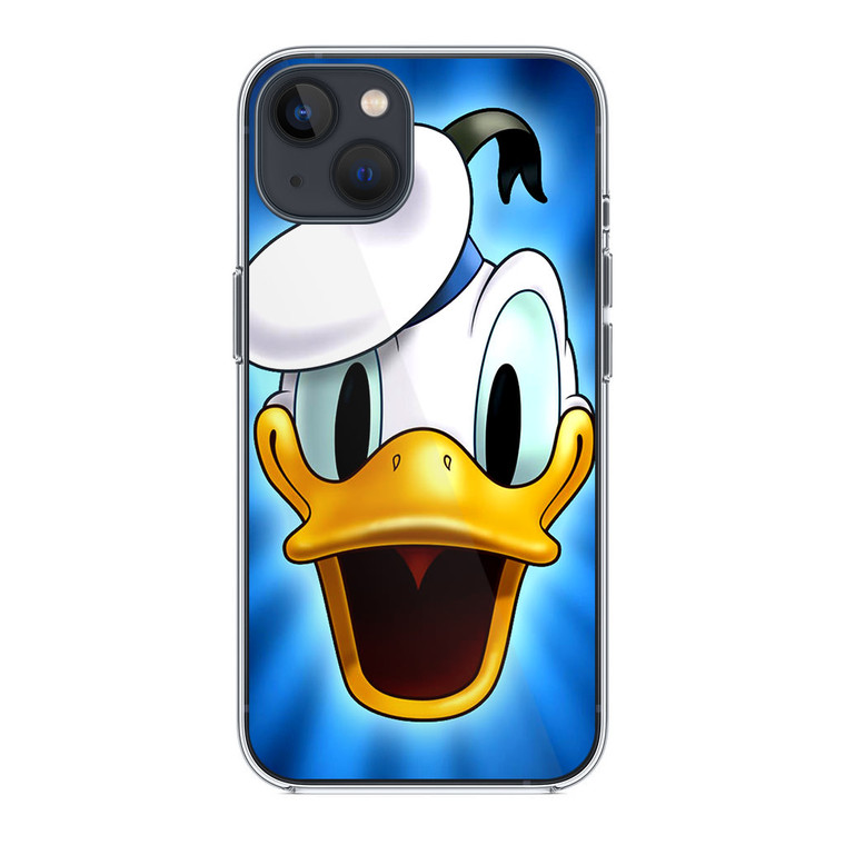 Cartoon Donald Duck Face iPhone 14 Plus Case