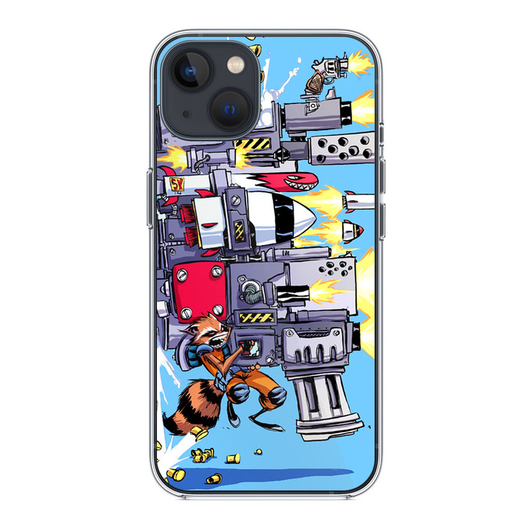 Comics Rocket Racoon iPhone 14 Plus Case