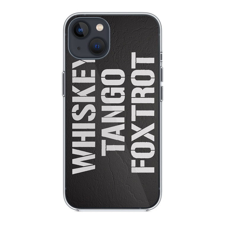 Military Signal Code iPhone 14 Plus Case