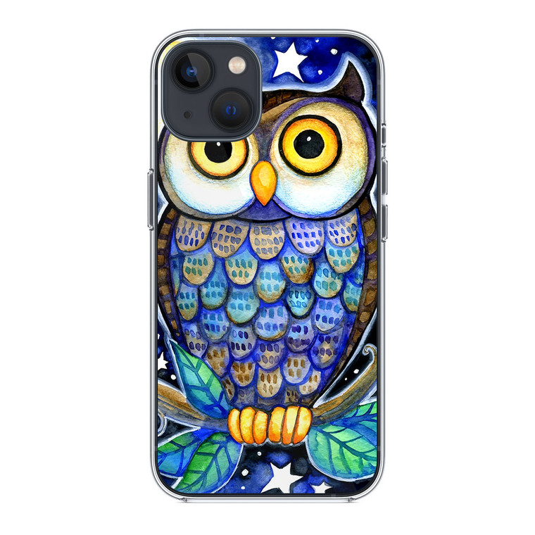 Bedtime Owl iPhone 14 Plus Case