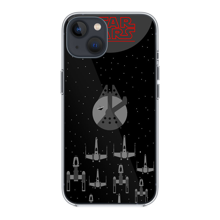 Star Wars Minimalism iPhone 14 Plus Case