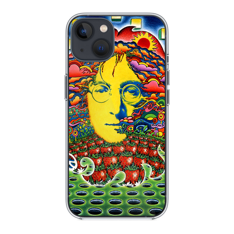 Strawberry Field For Lennon iPhone 14 Plus Case