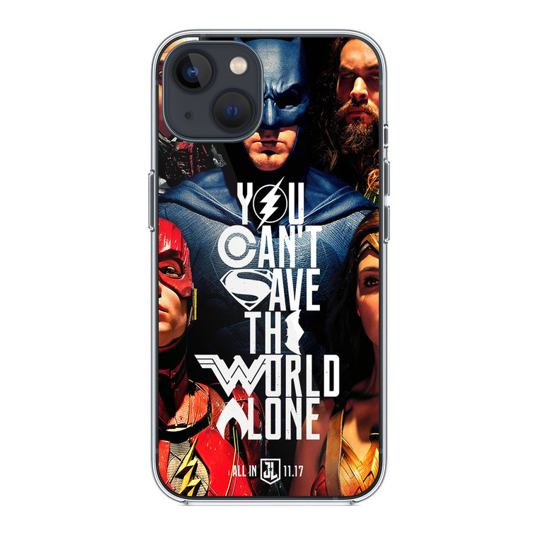 Justice League Quotes iPhone 14 Plus Case