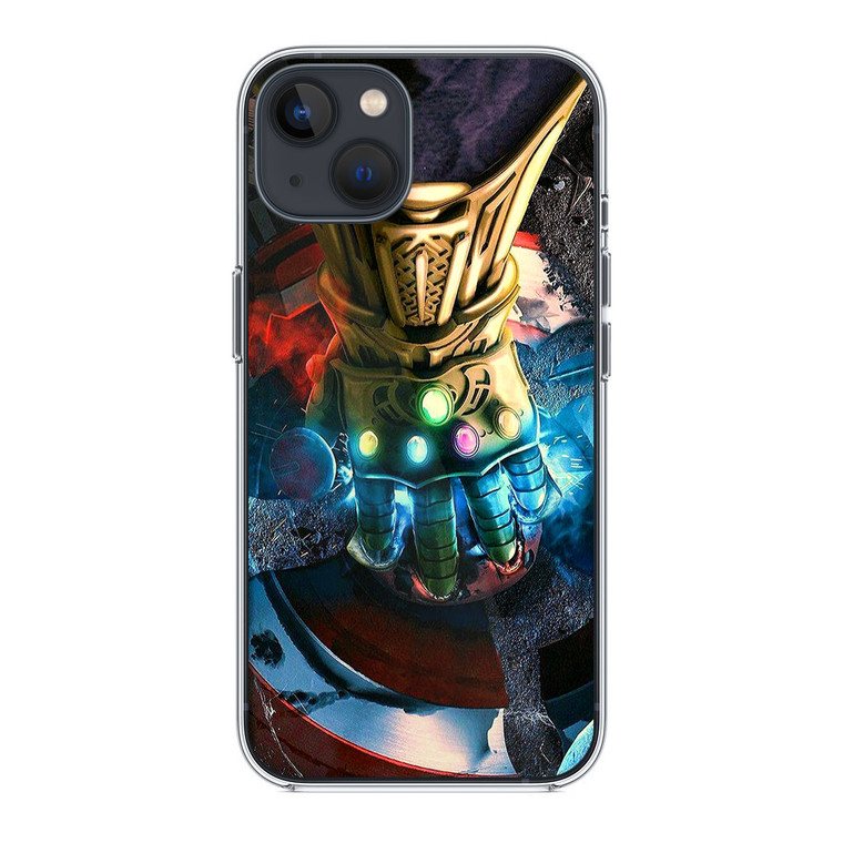 Avengers Infinity War Thanos Soul Stone iPhone 14 Plus Case