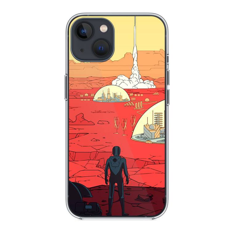 Surviving Mars Game iPhone 14 Plus Case