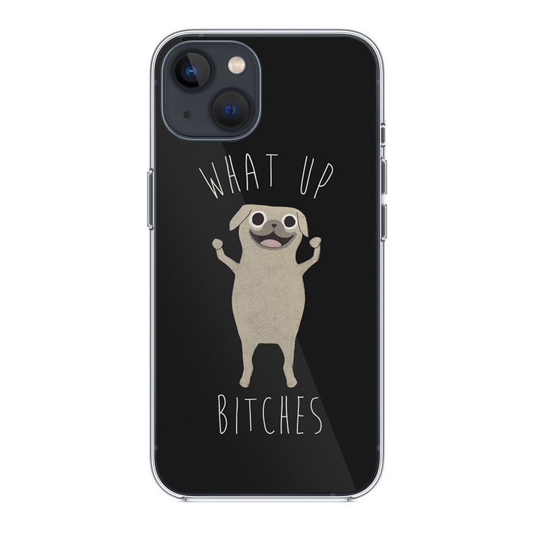 What Up Bitches iPhone 14 Plus Case