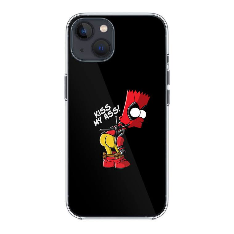 Naughty BartPool iPhone 14 Plus Case