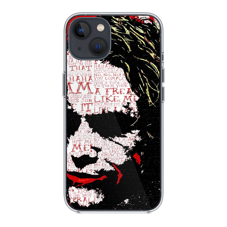 Joker Typograph iPhone 14 Plus Case