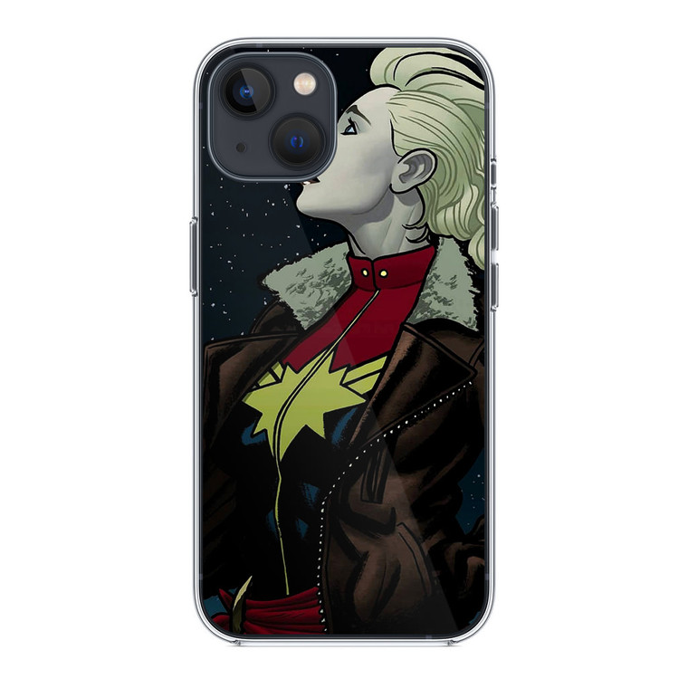 Comics Captain Marvel iPhone 14 Plus Case