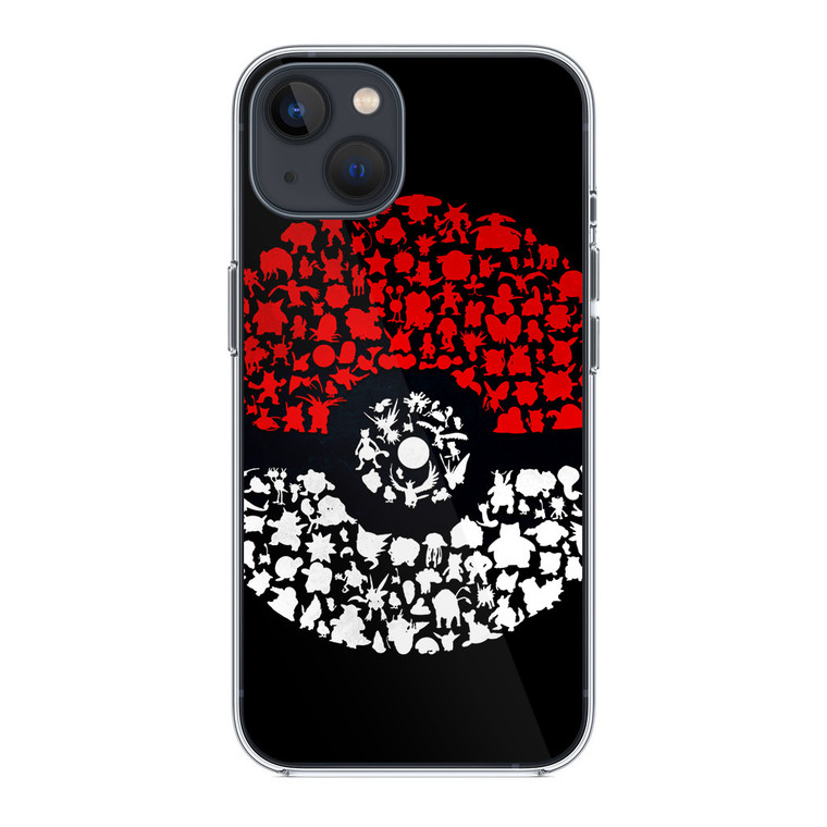 Pokeball Pokemon Go iPhone 14 Plus Case