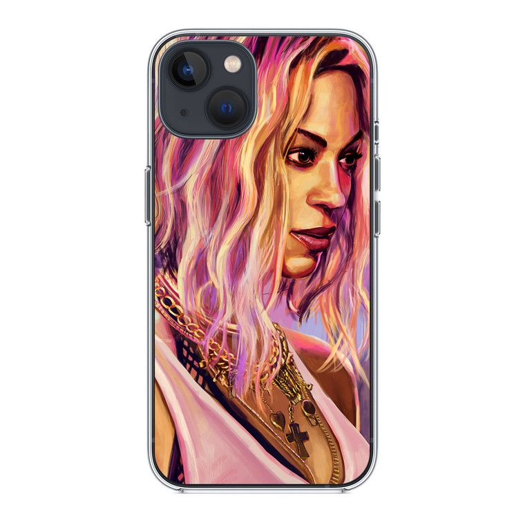 Beyonce Drawing Art iPhone 14 Plus Case